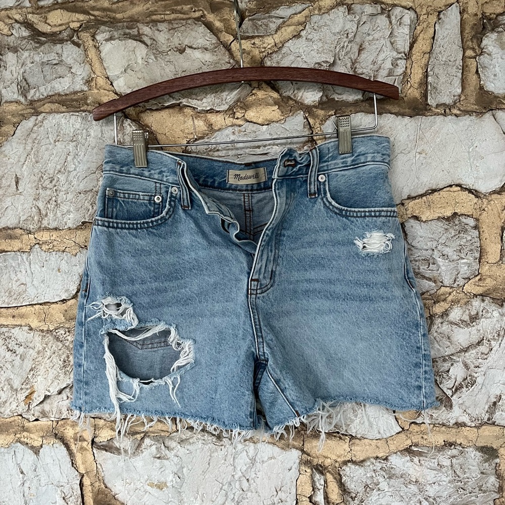 Madewell The Mom Jean Short